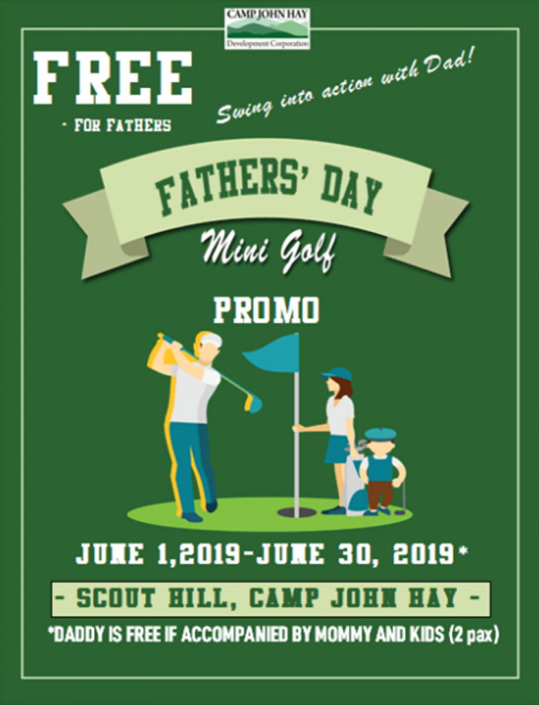 Camp John Hay Father's Day Promo