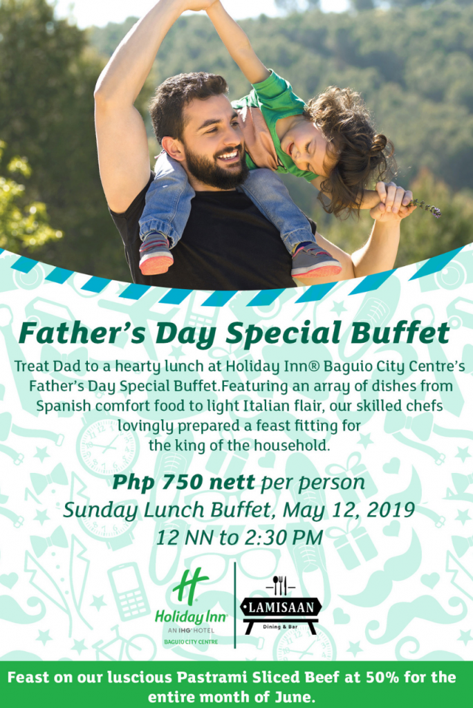 Holiday Inn Lamisaan Dining & Bar Father's Day Promo