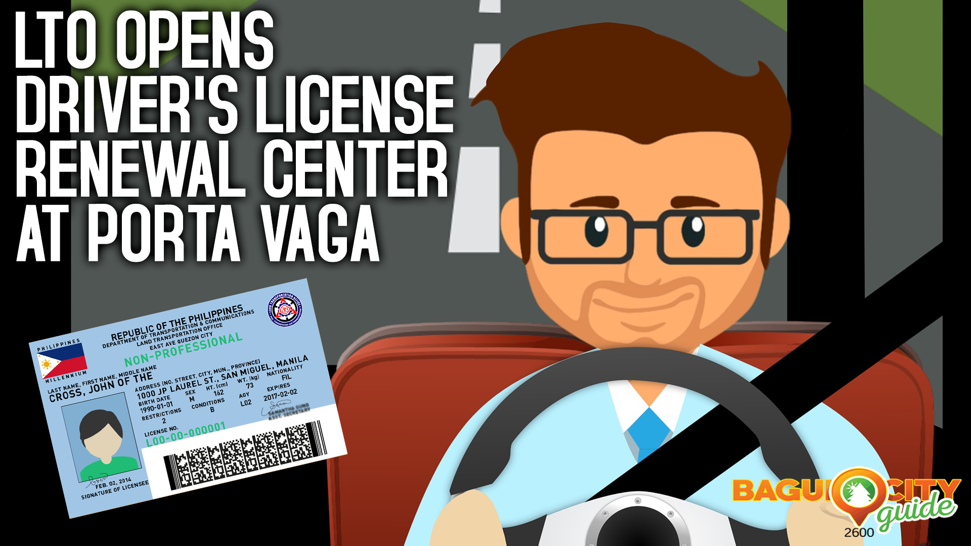 Lto Opens Driver S License Renewal Office At Porta Vaga Baguio